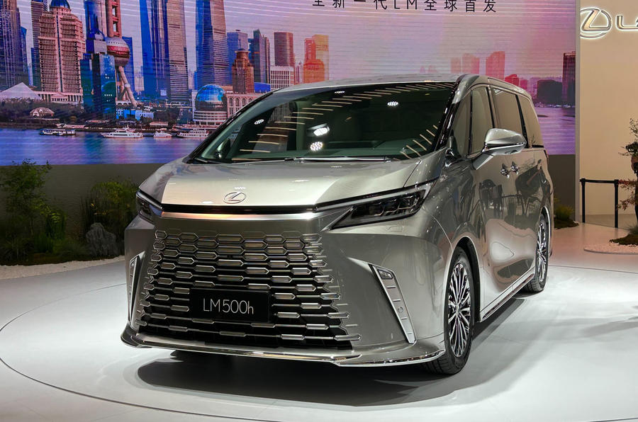 2023 Lexus LM at Shanghai motor show 88