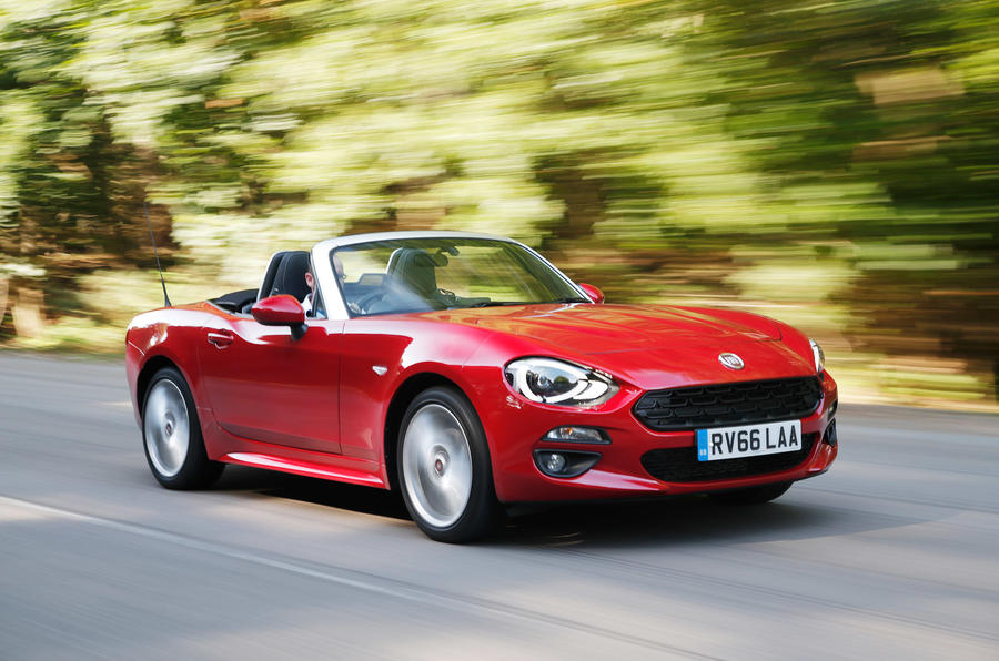 Fiat 124 Spider - tracking front