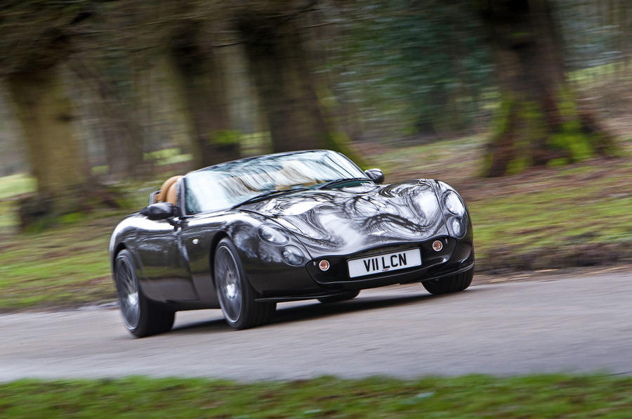 TVR Tuscan Vulcan - tracking front