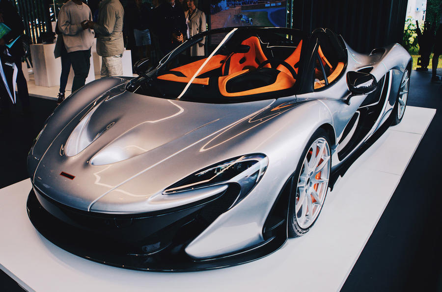 96 mclaren p1 spider lanzante goodwood front qurter