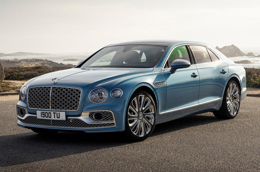 99 Bentley Flying Spur Mulliner official reveal front