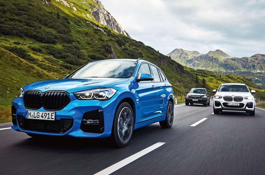 BMW X1 PHEV official press photos - hero front