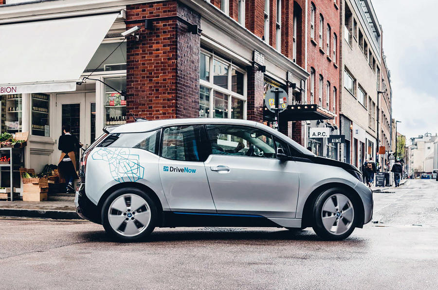 Car Sharing schemes - Drivenow BMW i3