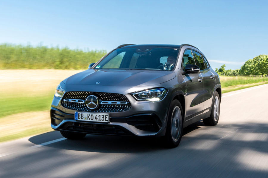 Mercedes-Benz GLA 250e 2020 prototype drive - hero front