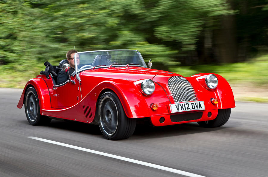 Morgan Plus 8 road test rewind - hero front