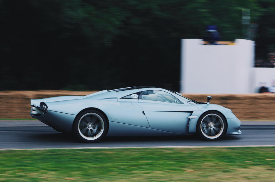 99 pagani huayra codalunga side profile