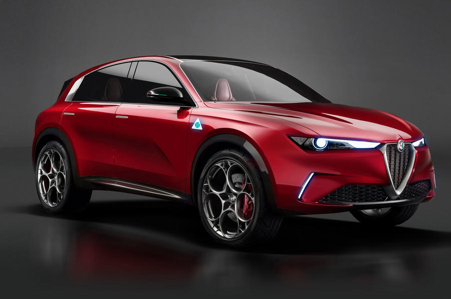 Alfa Romeo electric small suv concept render - as imagined by Autocar