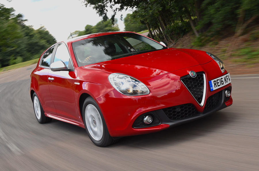 Alfa Romeo Giulietta - tracking front