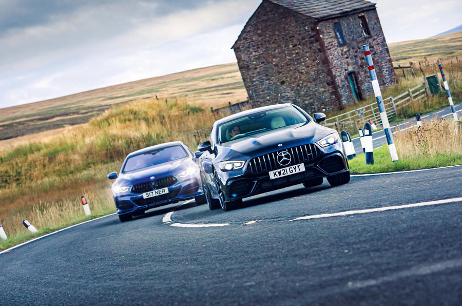 Alpina B8 vs Merc AMG GT 2021 47