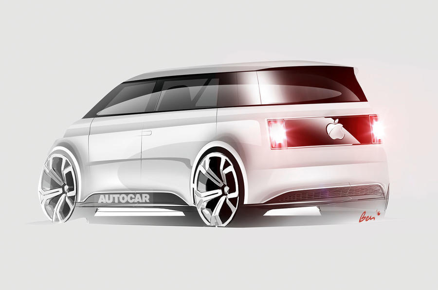 Apple car, imagined by Autocar