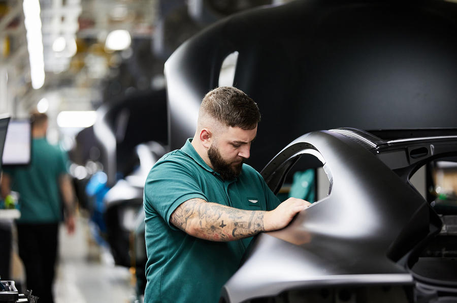 Aston Martin factory