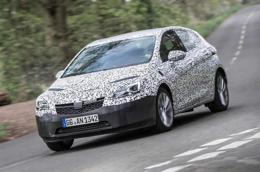 Vauxhall Astra 1.4 Turbo prototype