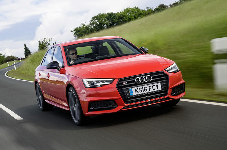 2017 Audi S4 saloon front shot