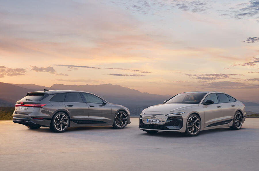 Audi A6 Sportback and Avant dual shot