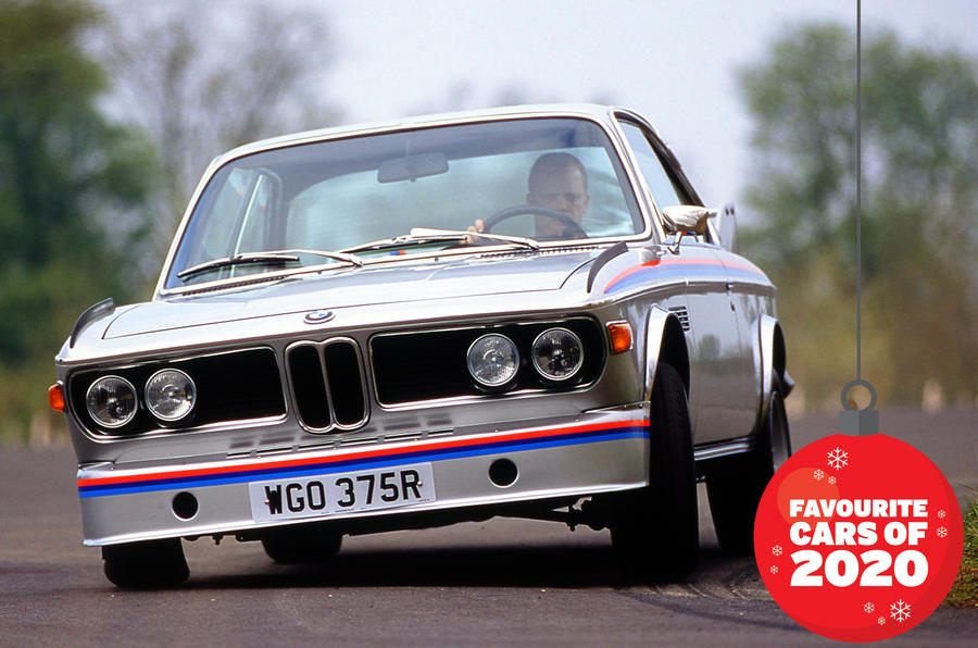 Autocar writers car of 2020 - BMW CSL batmobile