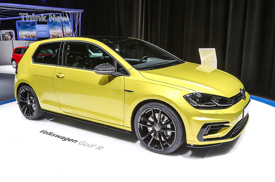 Volkswagen Golf R in Geneva