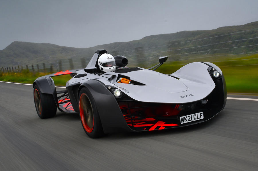 BAC Mono 2022 front quarter tracking