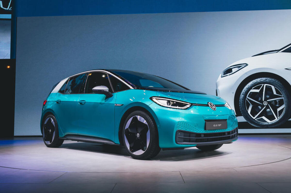 Volkswagen ID 3 at Frankfurt motor show 2019