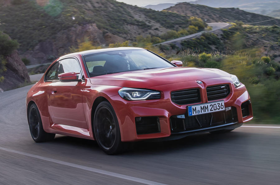 BMW M2 front right tracking