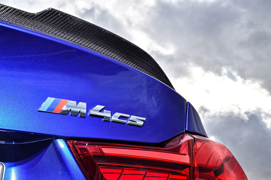 bmw m4 cs badging