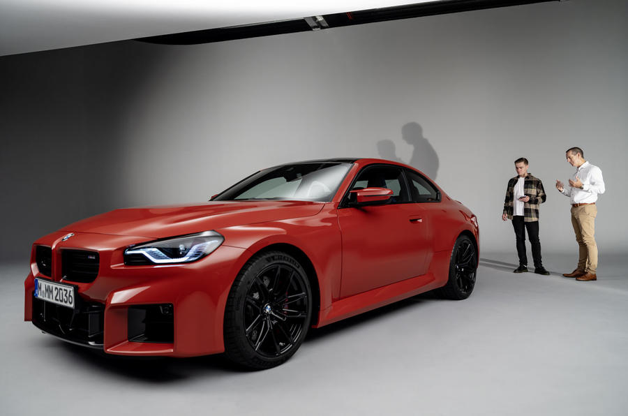 BMW M2 in studio with Frank van Meel