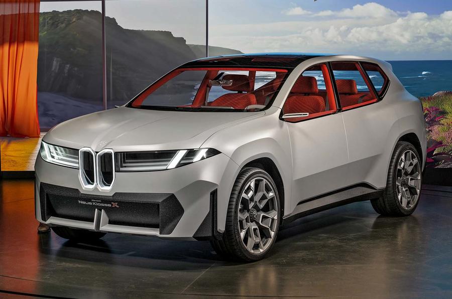 BMW Vision Neue Klasse X concept front three quarter lead