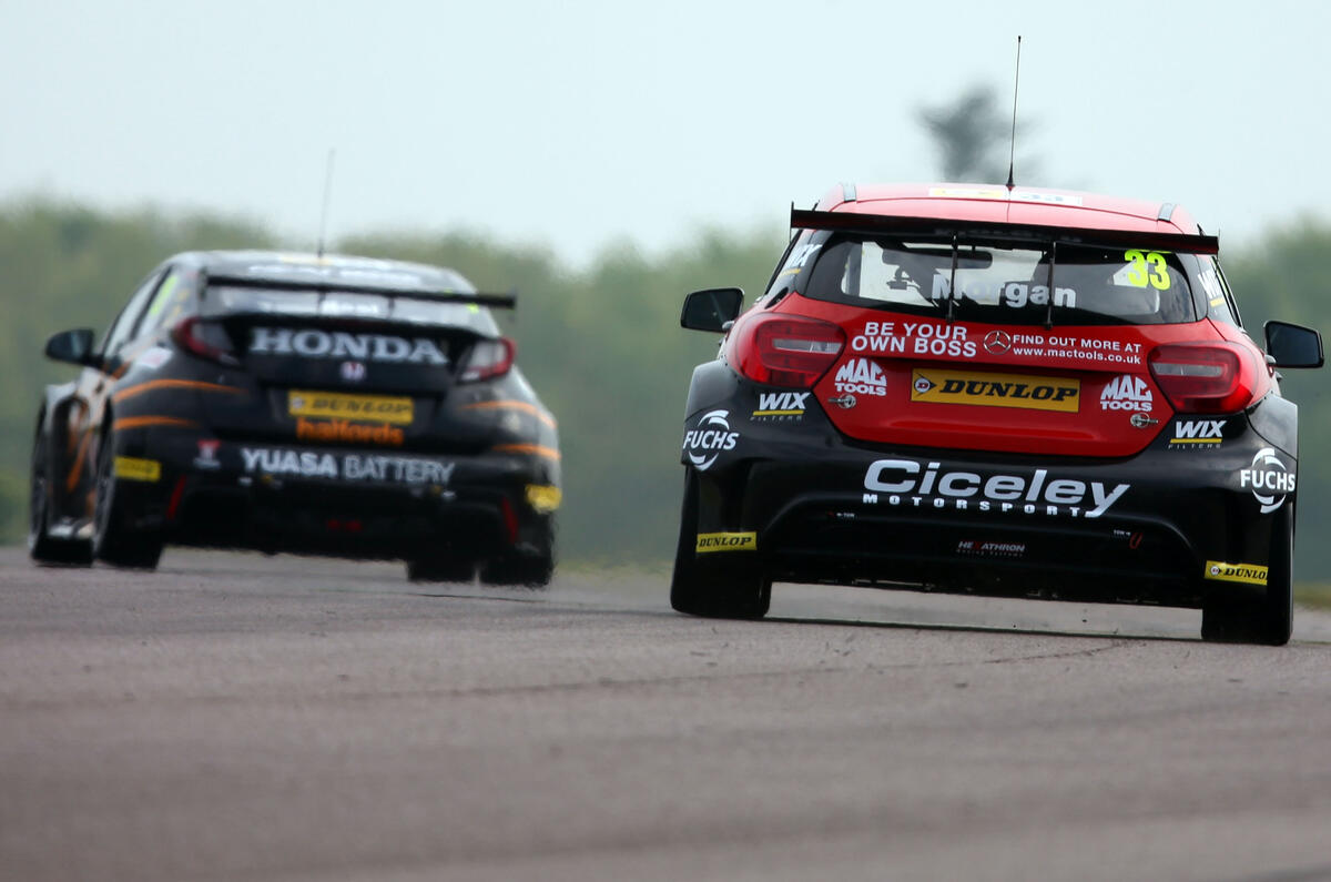 Btcc thruxton morgan