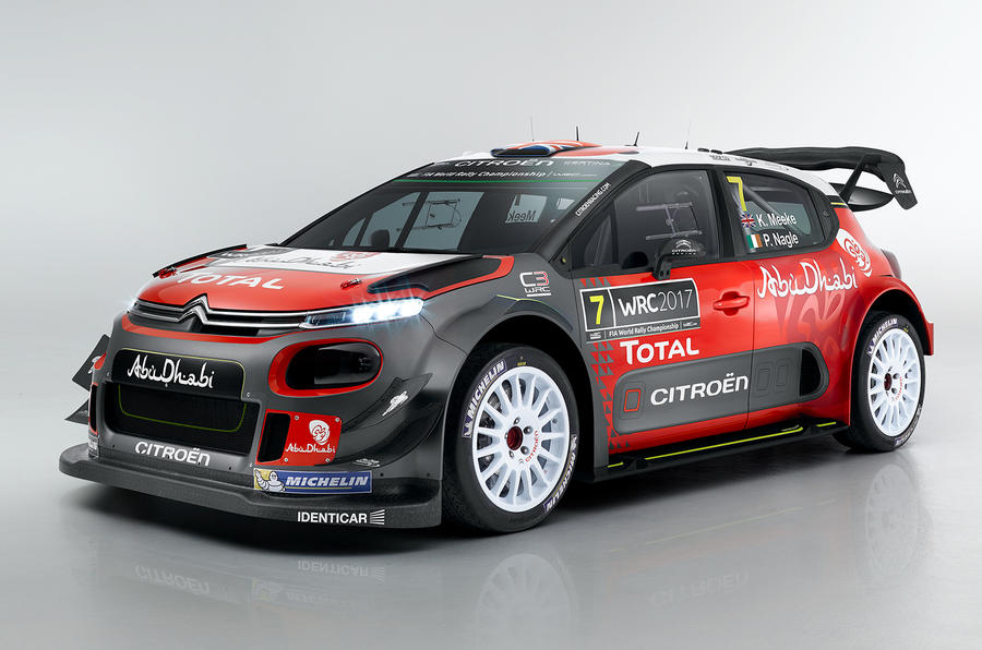 Citroen C3 WRC revealed ahead of 2017 World Rally Championship