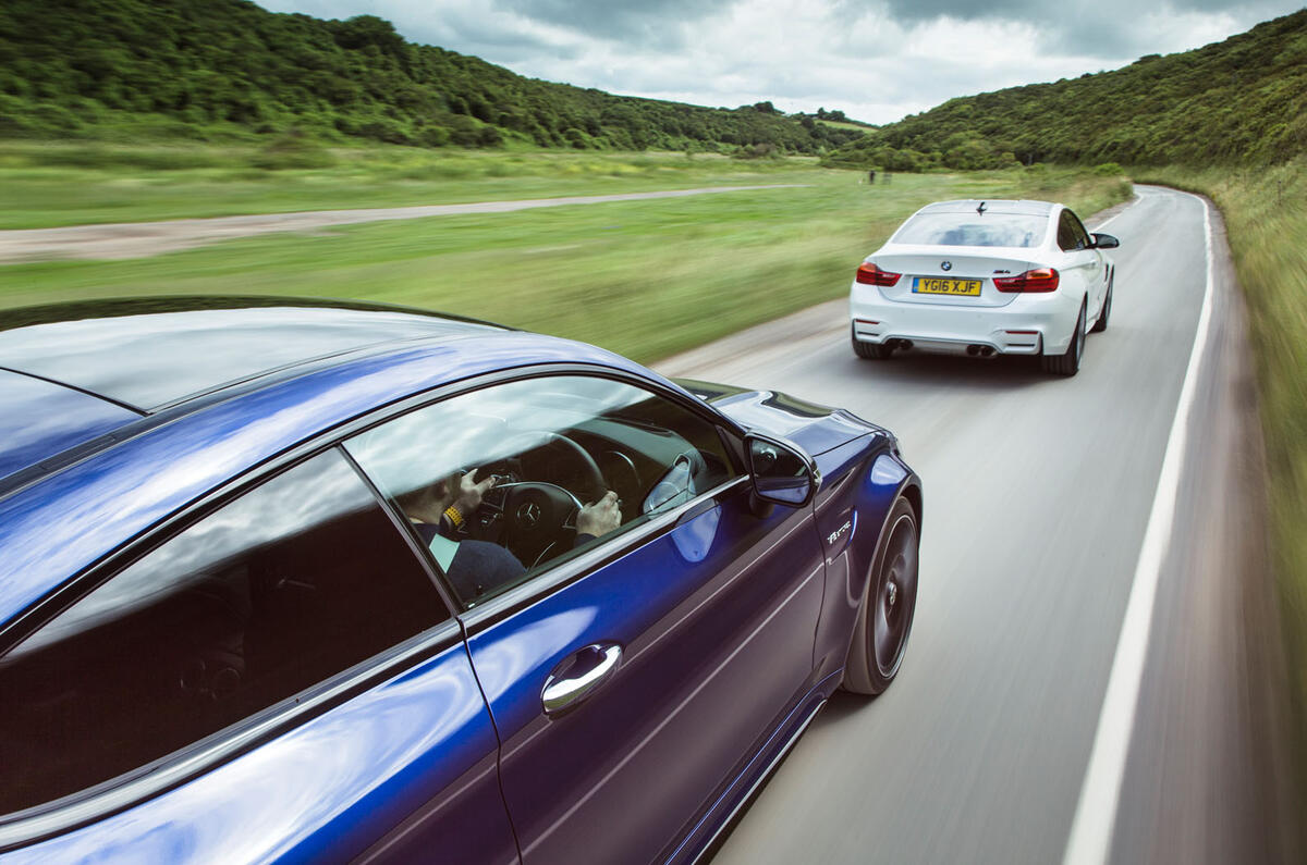 C63s vs m4 860