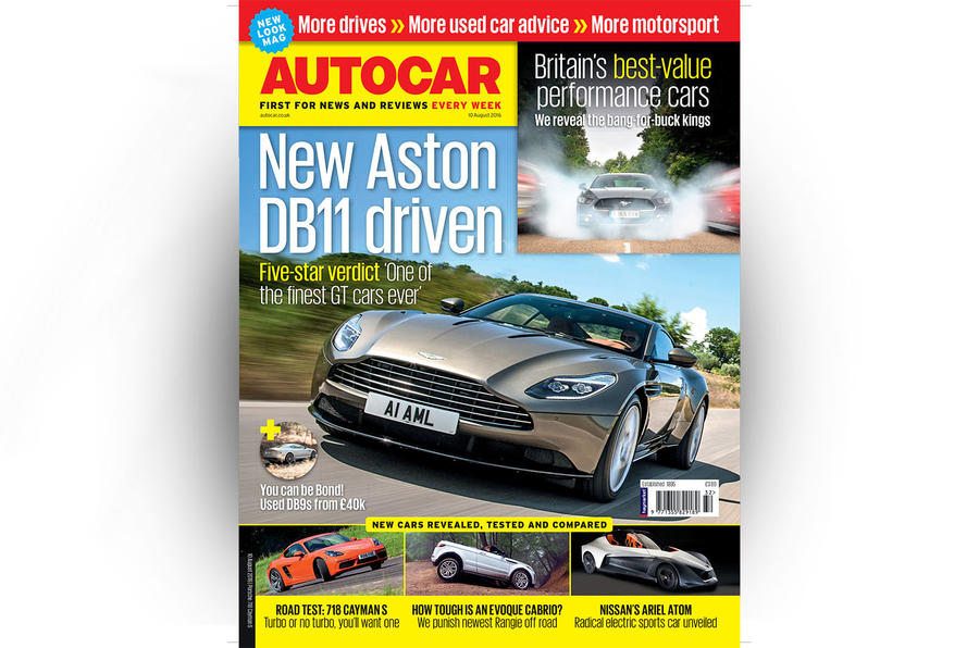 Autocar magazine 10 August - out now