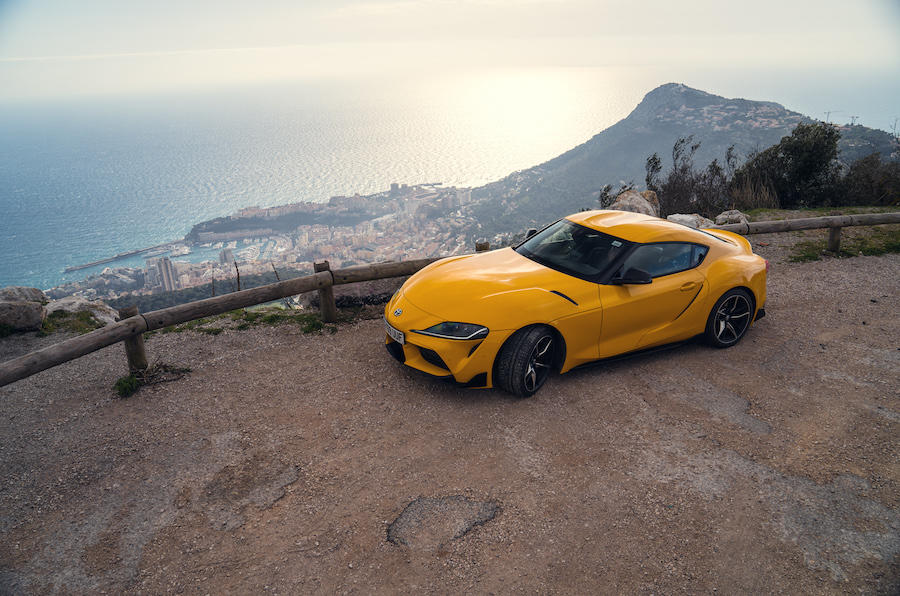 Our final destination: after 900-odd miles of motoring across France, the Toyota GR Supra has reached the home of Rallye Monte Carlo