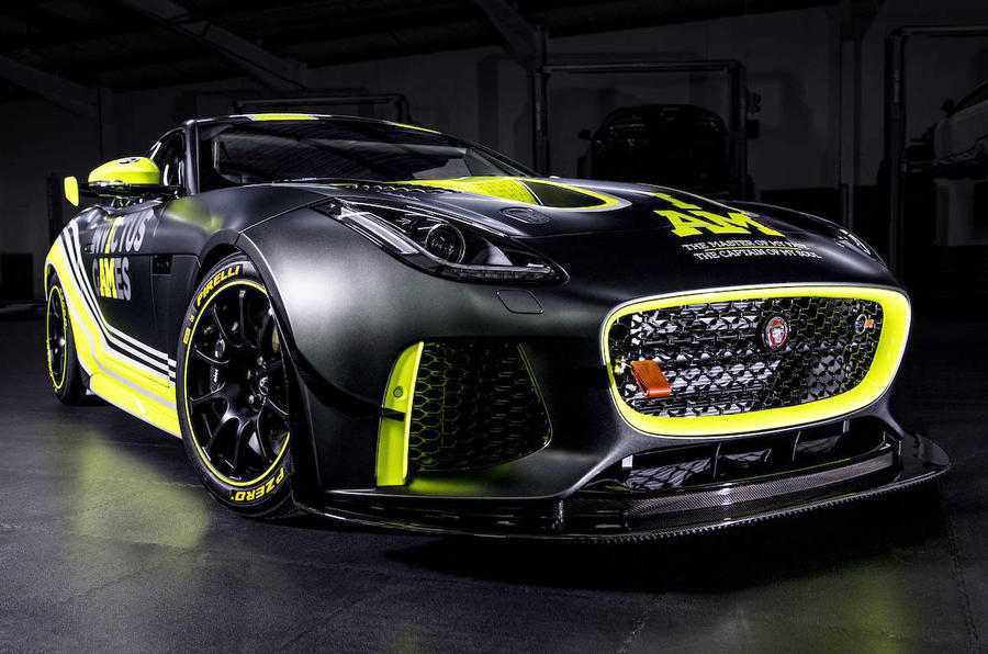 Invictus Games Racing Jaguar F-Type GT4