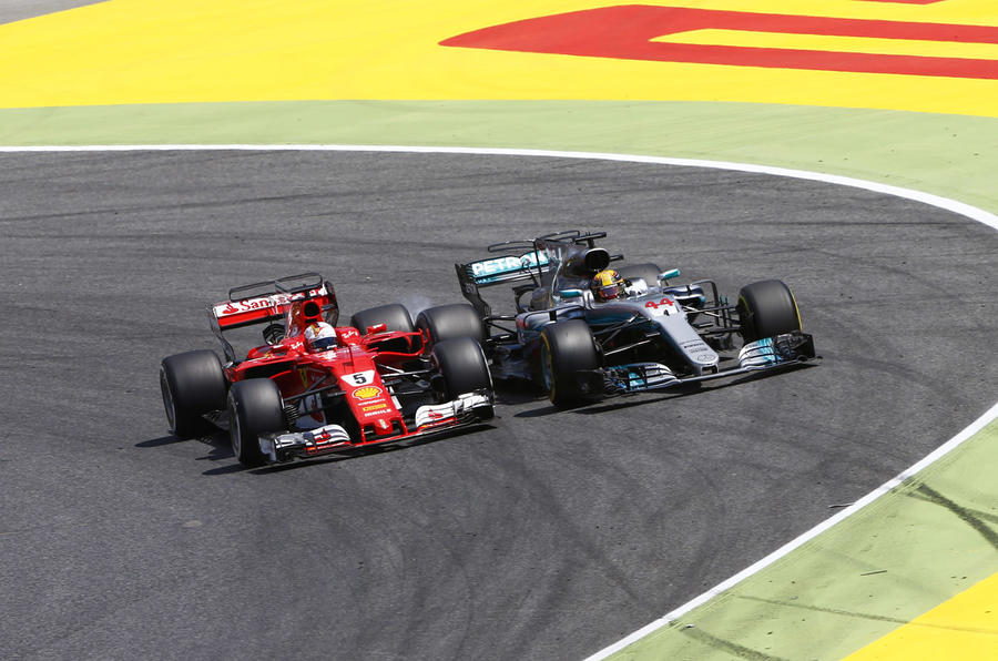 Hamilton beat Vettel in Spanish GP