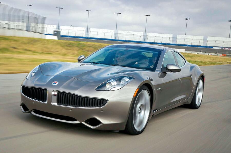 Fisker karma front three quarter