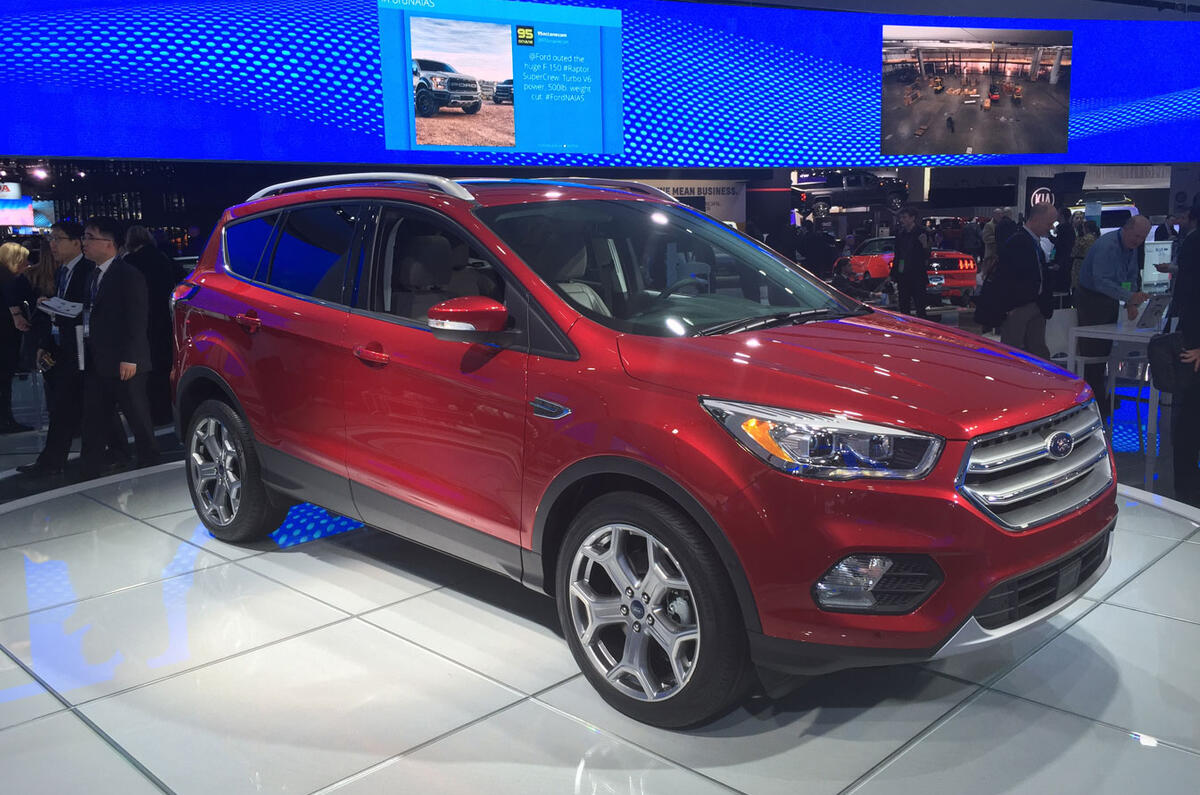 Ford escape facelift