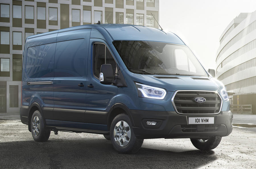 Ford Transit front three quarter