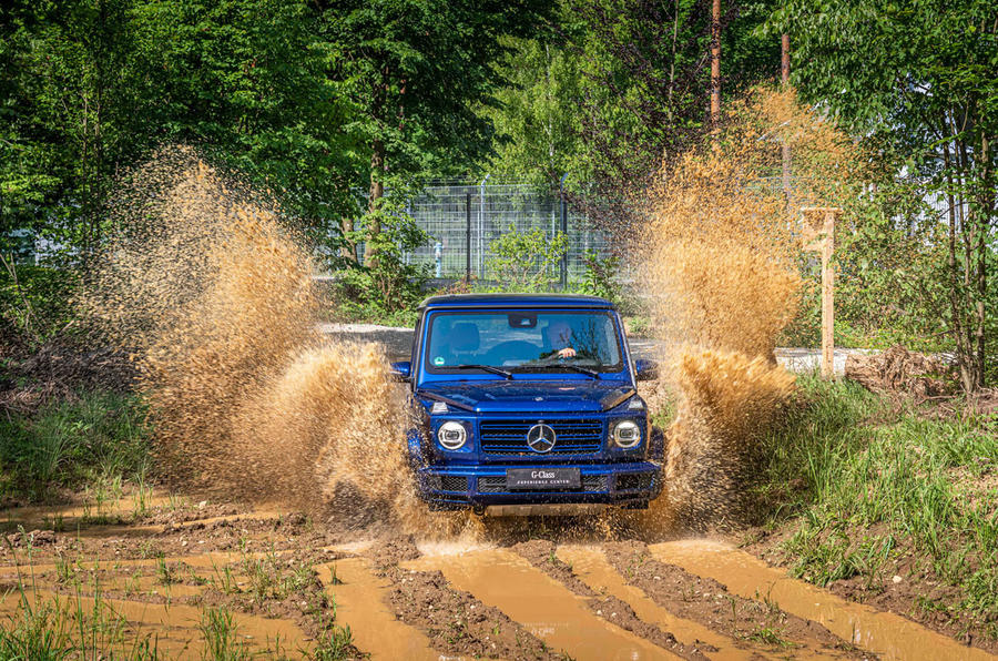 Mercedes G-Class Experience - splash