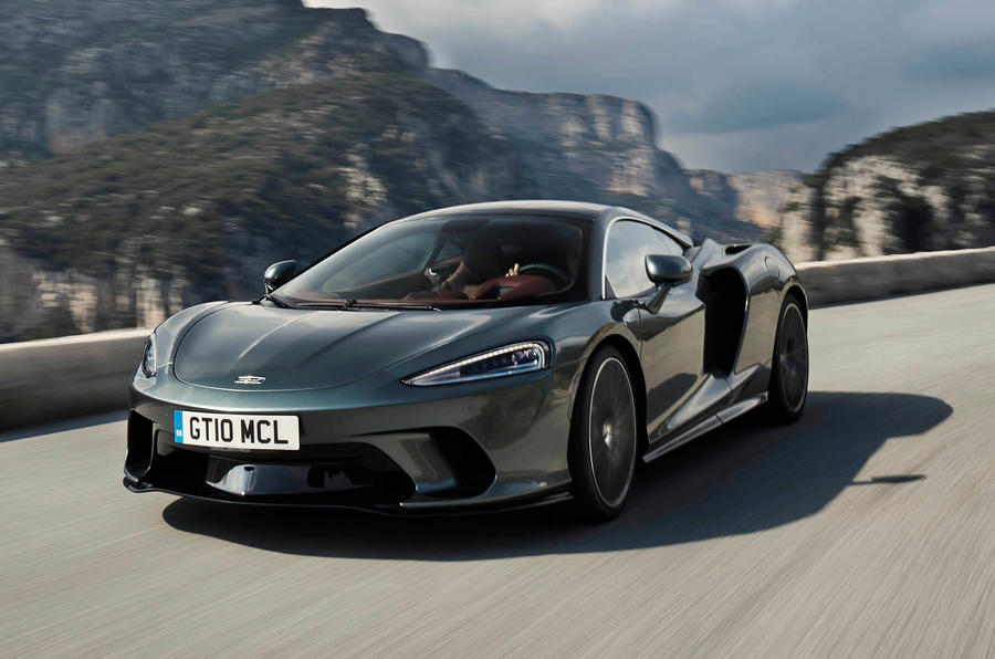 McLaren GT front three quarters