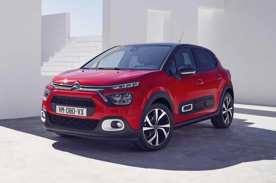 Citroen C3 facelift front