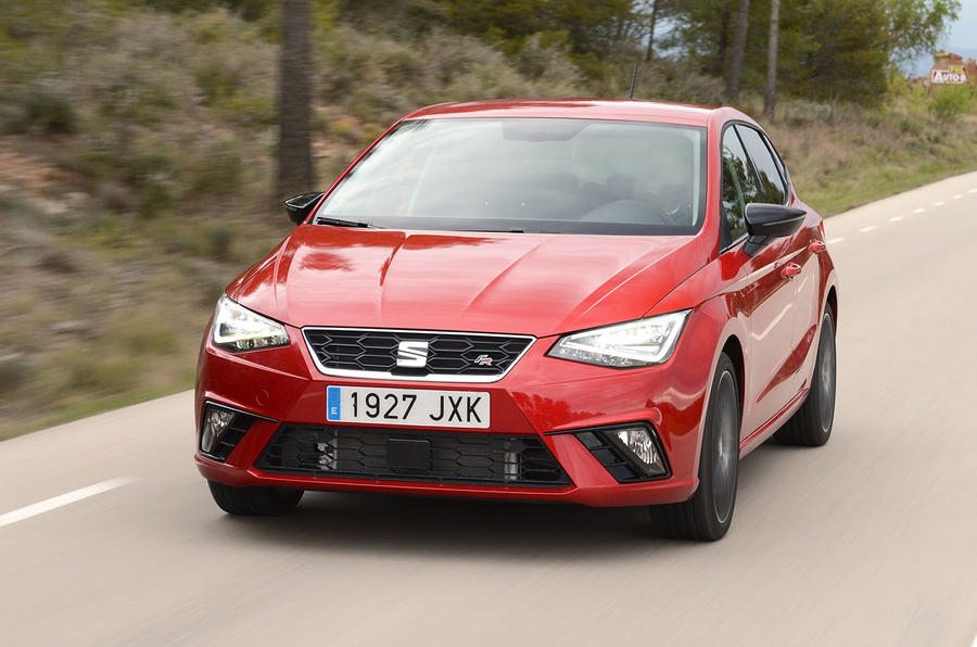 Seat Ibiza from front