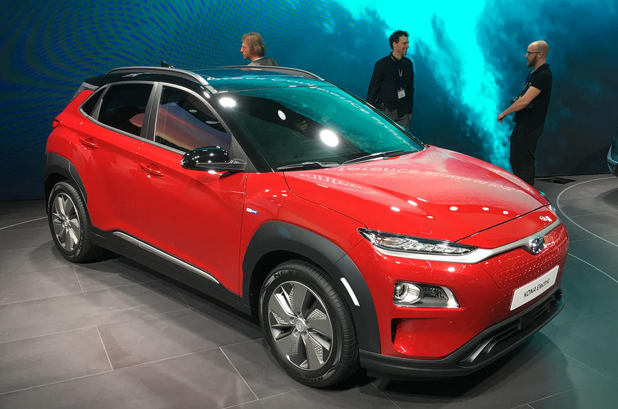 Hyundai Kona Electric gets 292-mile range, 7.6sec 0-62mph time