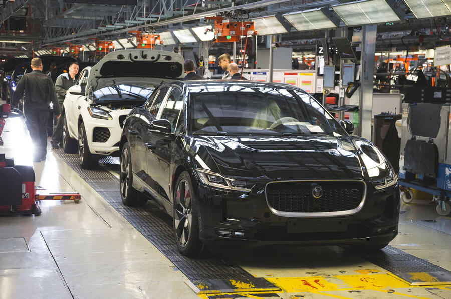 Jaguar E Pace I Pace production Magna