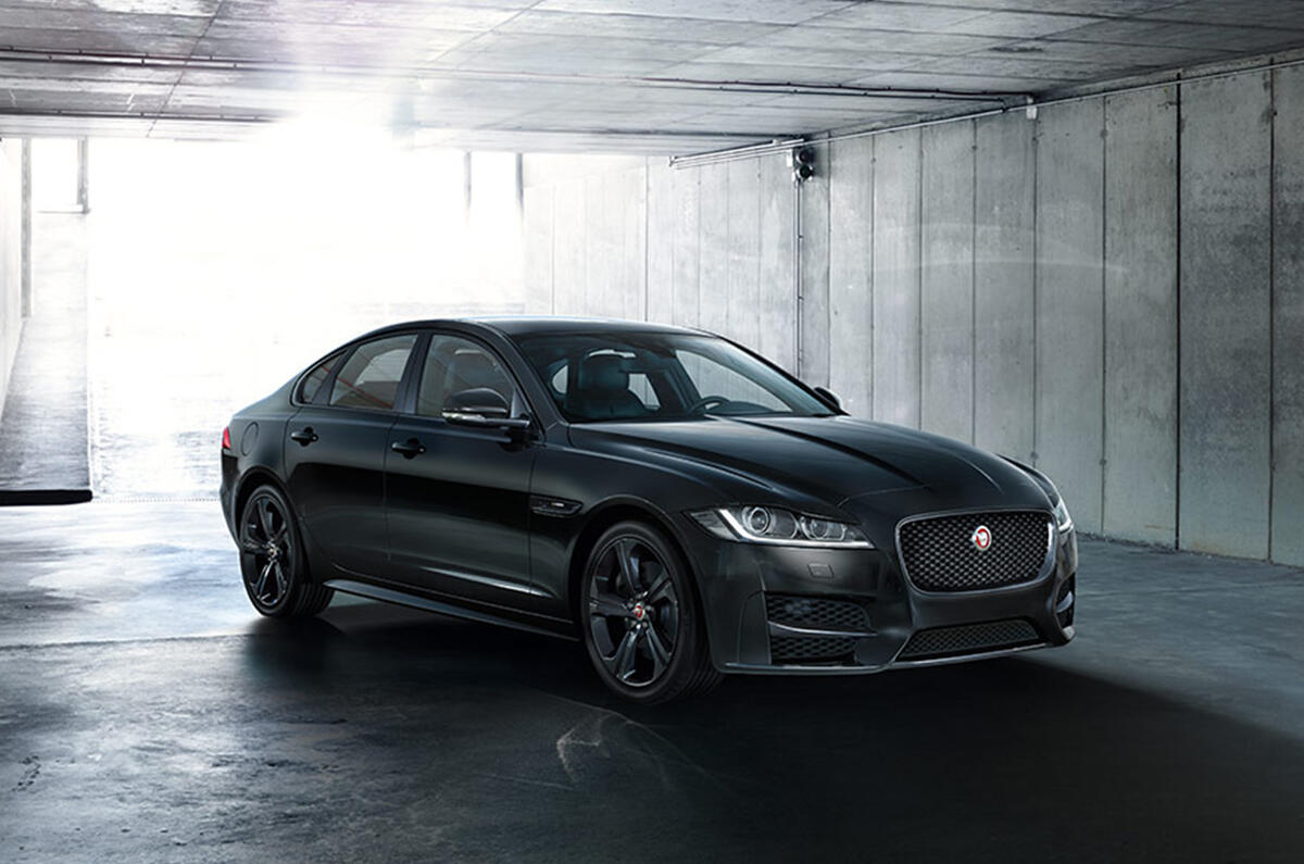 Jaguar xf black edition