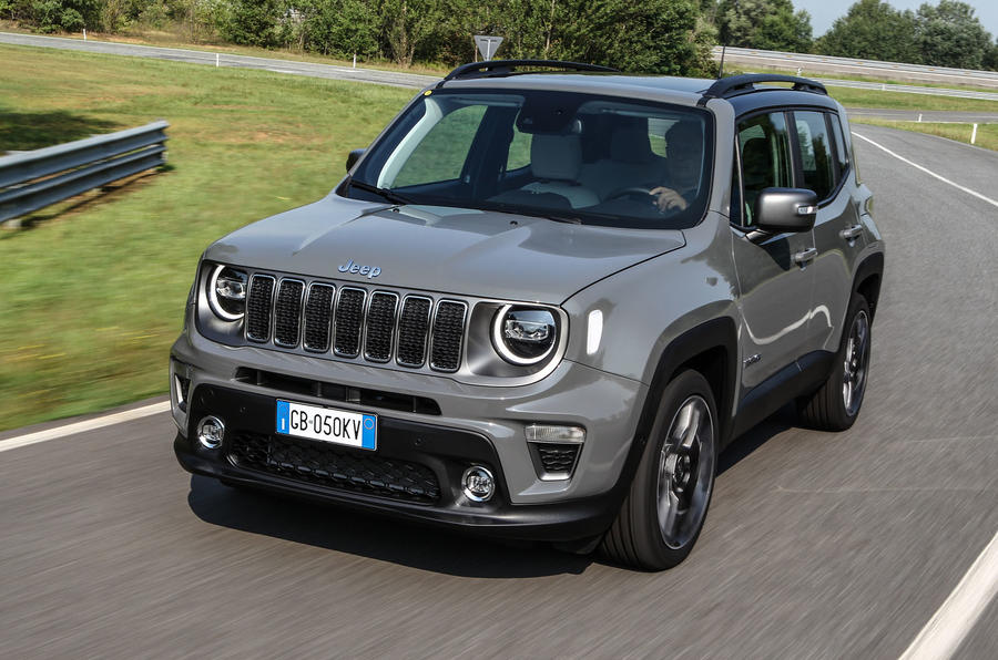 Jeep Renegade 4xe front