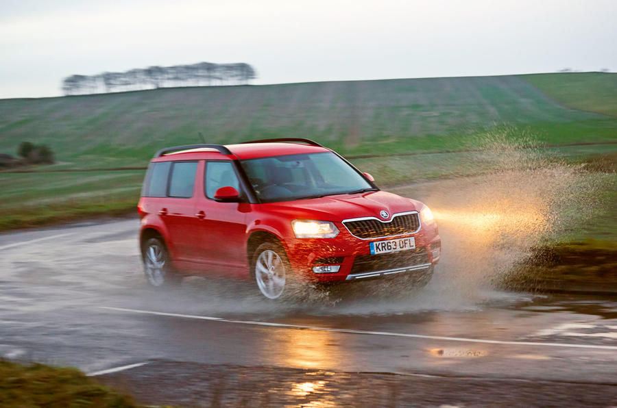 2013 Skoda Yeti - front cornering