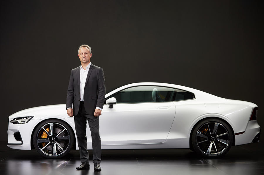 Jonathan Goodman with Polestar 1