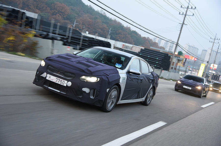 Kia Optima PHEV testing