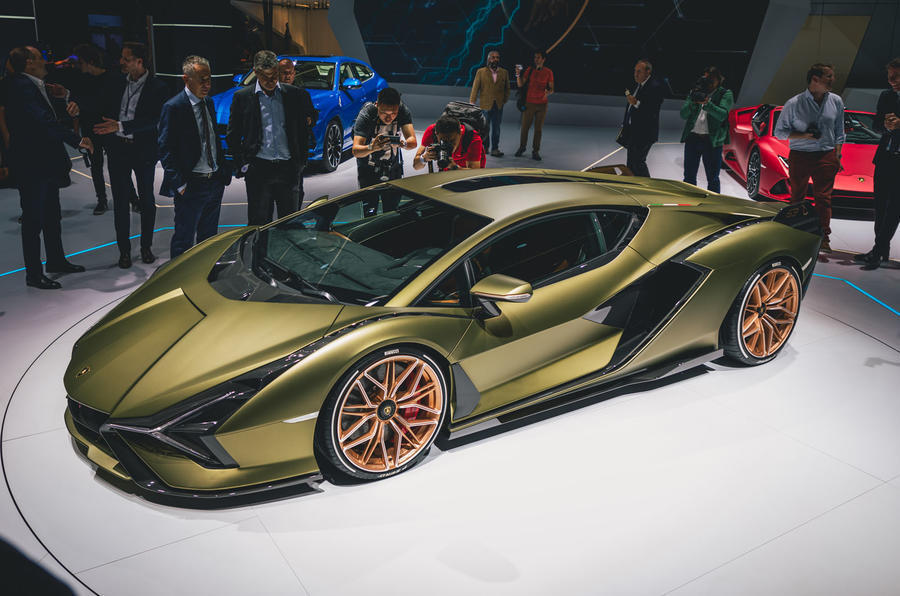 lamborghini sian at frankfurt motor show 2019