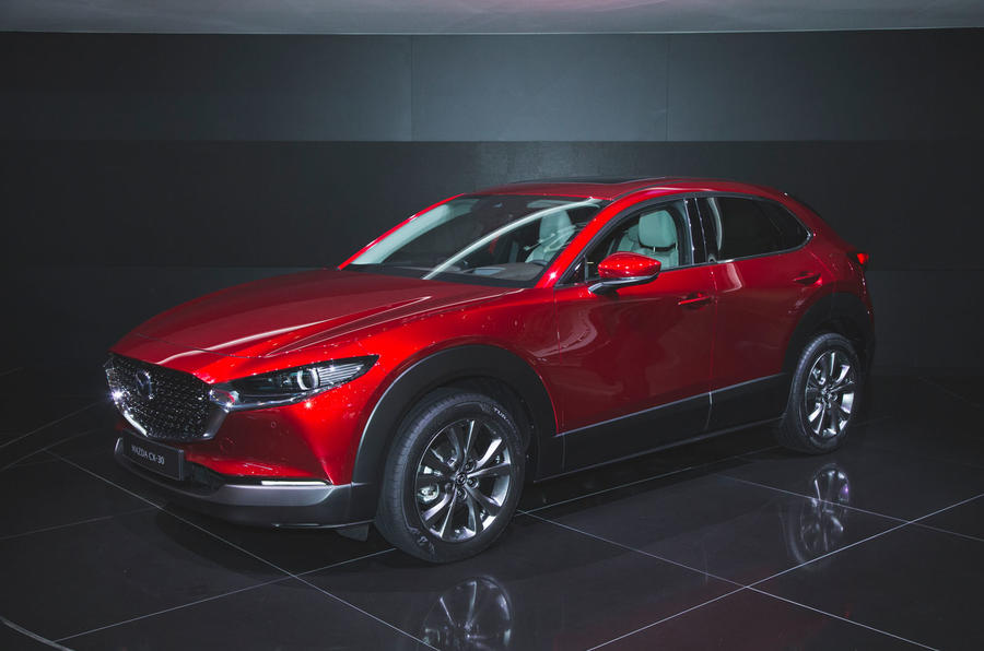 Mazda CX-30 2019 Geneva motor show reveal - Autocar front