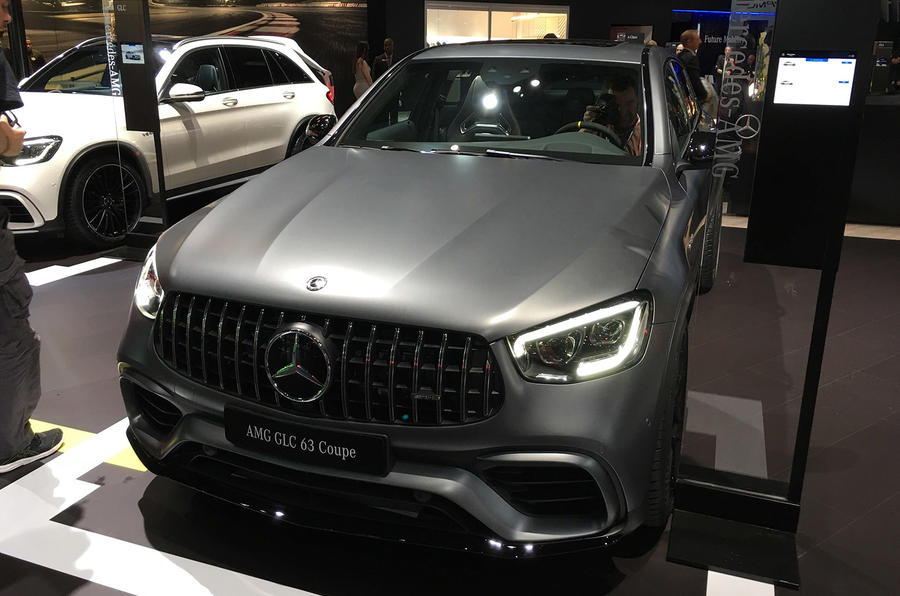 Mercedes-AMG GLC63 - New York Motor Show 2019 - nose